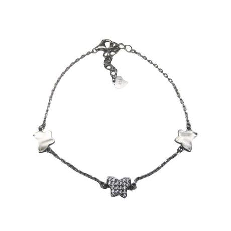 Bratara Argint 925 cu 3 Fluturasi - vivimall.ro
