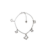 Bratara Argint 925 cu 5 Fluturi Contur - vivimall.ro