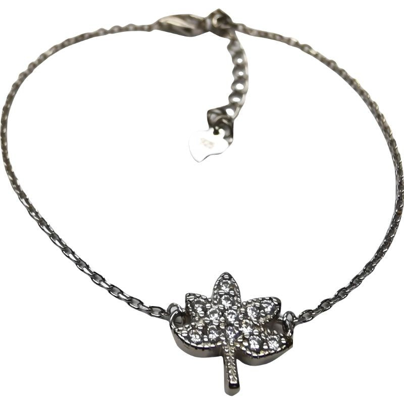 Bratara Argint 925 Frunza de Artar - vivimall.ro
