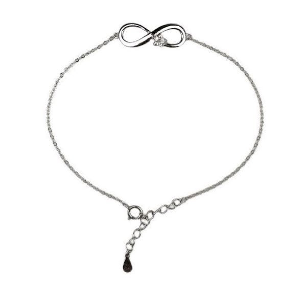 Bratara Argint 925 Infinit Cu Floare