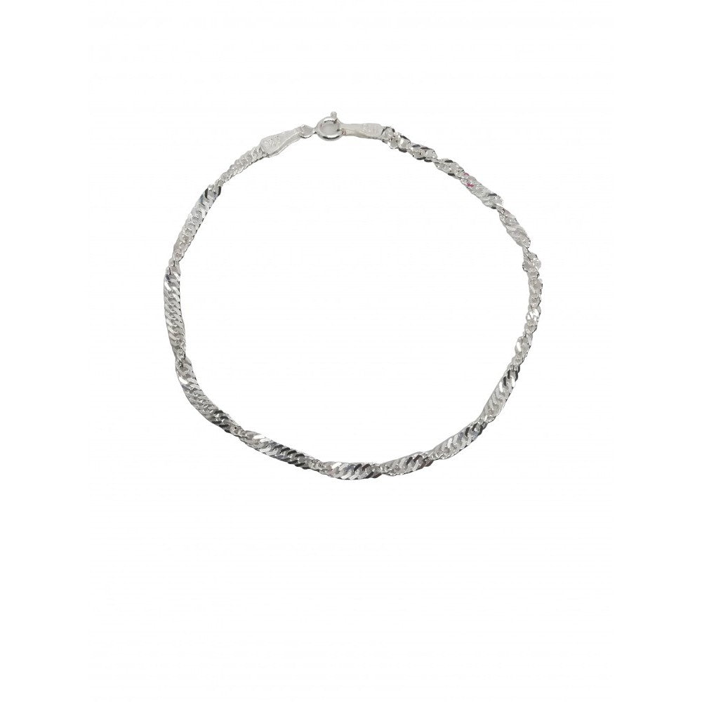 Bratara Argint 925 Unisex Rasucita - vivimall.ro