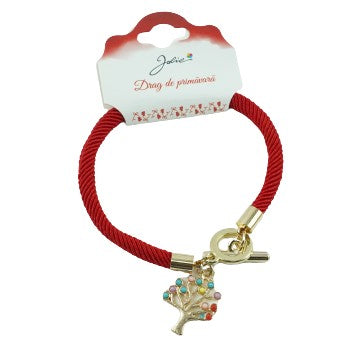 Martisor arany karkötő Jolie kövek fája
