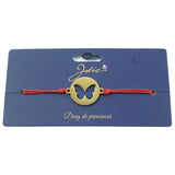 Bratara Aurie Inox Fluturas in Banut - vivimall.ro