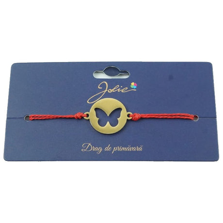 Bratara Aurie Inox Fluturas in Banut - vivimall.ro