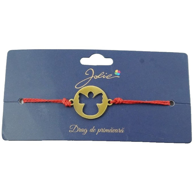 Bratara Aurie Inox Ingeras in Banut - vivimall.ro