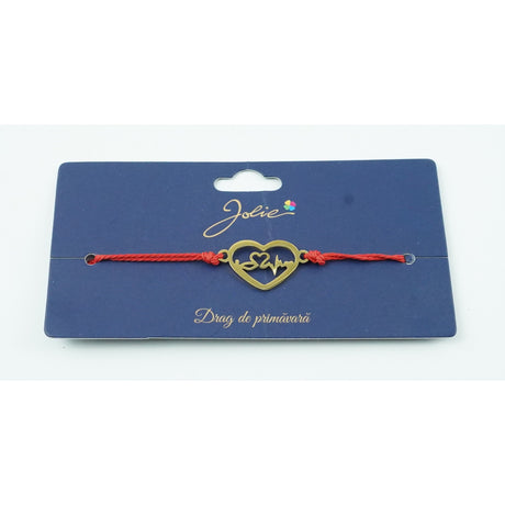 Bratara Aurie Inox Inima cu Puls - vivimall.ro