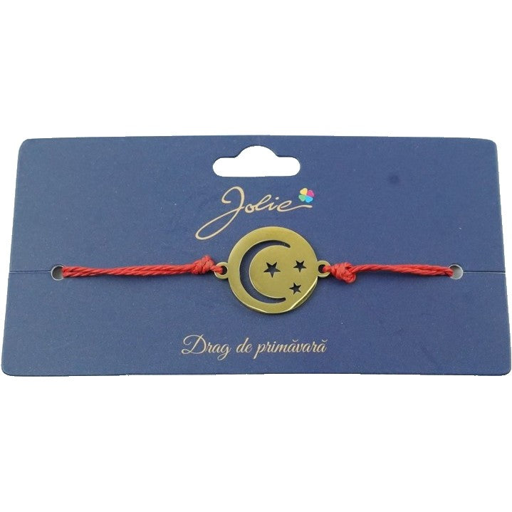 Bratara Aurie Inox Semiluna - vivimall.ro