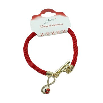 Martisor Bratara Aurie Jolie V6 Infinit - vivimall.ro