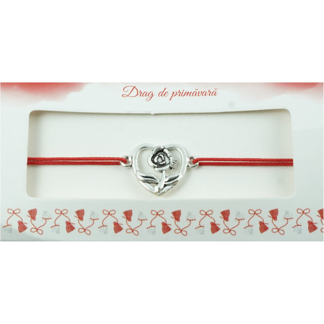 Bratara Jolie cu 2 Noduri Elastica Inimioara - vivimall.ro