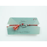 Bratara Jolie cu Ciucure Inima si Coroana - vivimall.ro