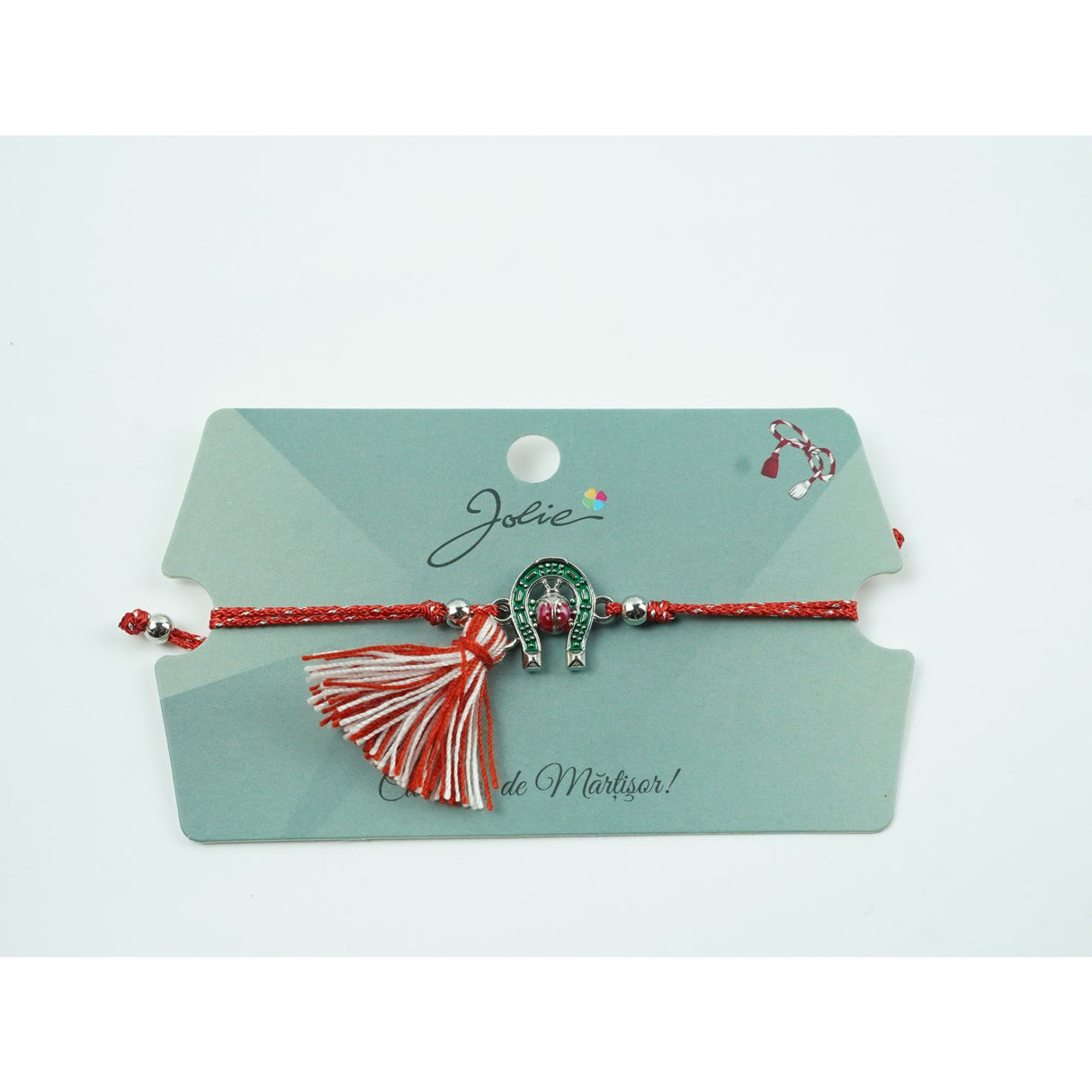 Bratara Jolie cu Ciucure Potcoava si Buburuza - vivimall.ro