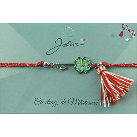 Bratara Jolie cu Ciucure Trifoi Cheita - vivimall.ro
