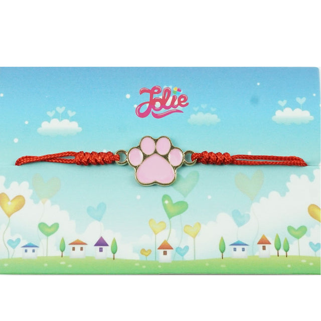 Bratara Jolie cu Impletitura pentru Copii Animal Footprint - vivimall.ro