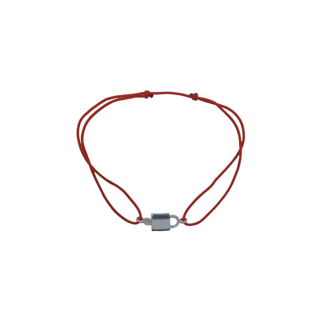 Bratara cu nod dublu din Argint 925 Lacat, 0.58 g - vivimall.ro