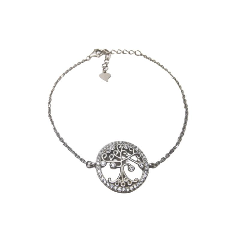 Bratara din Argint 925 Copac in Cerc - vivimall.ro
