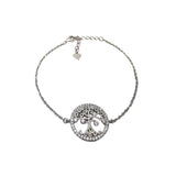 Bratara din Argint 925 Copac in Cerc - vivimall.ro