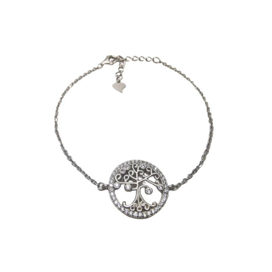 Bratara din Argint 925 Copac in Cerc - vivimall.ro
