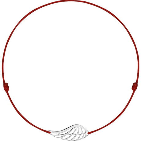 Bratara Snur Reglabil, Argint 925, Aripa, Jolie Silver, 0.7 g, 2 cm x 0.7 cm - vivimall.ro