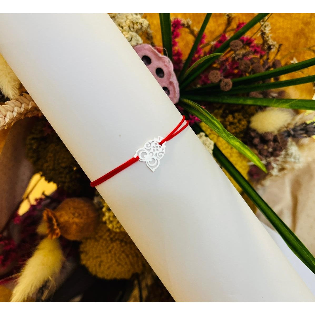 Bratara Snur Reglabil, Argint 925, Bufnita Brodata, Jolie Silver, 0.4 g, 1.2 cm x 1 cm - vivimall.ro