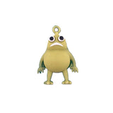 Breloc de Chei din Silicon, Flippy, Figurina Brainrot Slow Seline, 4 cm, Verde - vivimall.ro