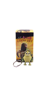 Breloc de Chei din Silicon, Flippy, Figurina Brainrot Slow Seline, 4 cm, Verde - vivimall.ro