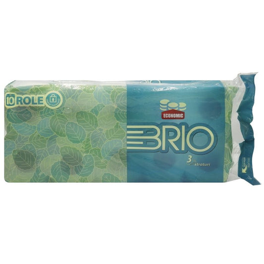 Brio WC papír 10 tekercs 3 rétegű
