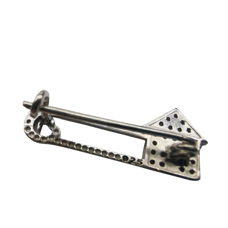 Brosa Argint 925 Casuta Iubirii - vivimall.ro