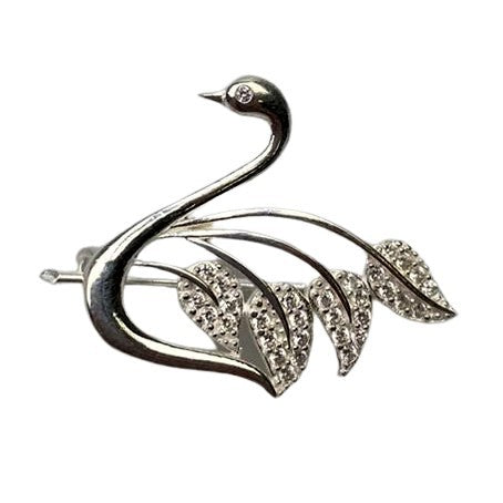 925 ezüst hattyú bross