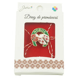 Brosa Mica in Cutie Jolie model Doua Buburuze in Potcoava (Noroc) - vivimall.ro