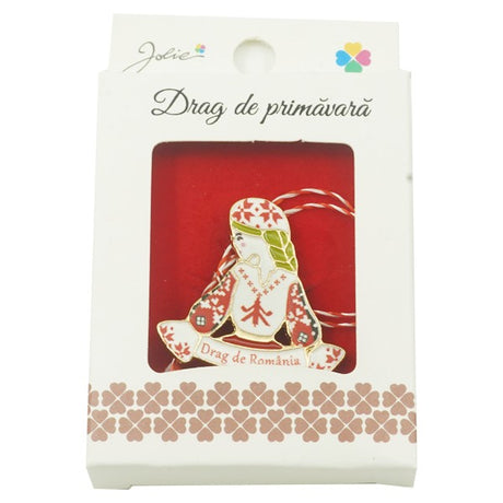 Brosa Mica in Cutie Jolie model Drag de Romania - vivimall.ro