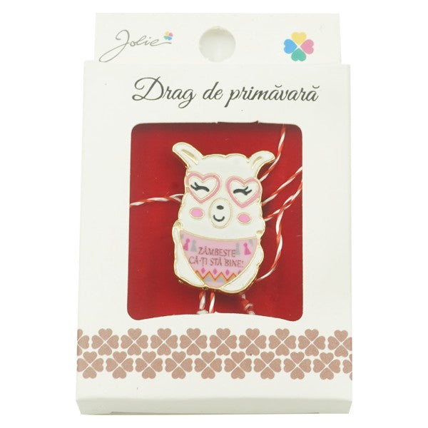 Brosa Mica in Cutie Jolie model Lama - vivimall.ro