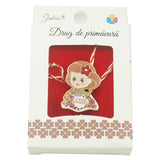 Brosa Mica in Cutie Jolie model O Fata Minunata - vivimall.ro