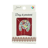 Brosa Mica in Cutie Potcoava Colorata - vivimall.ro