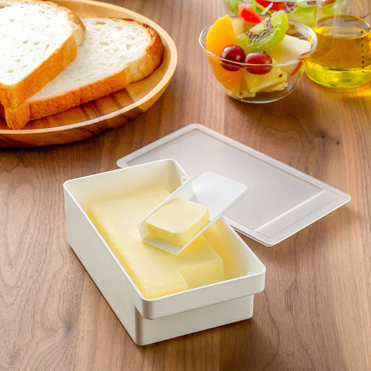 Cutie depozitare Unt pentru Frigider, Vivimall, Multifunctionala, cu Capac - vivimall.ro