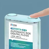 Set 100 Buc Scobitori Cu Ata Dentara Cu Cutie Disposal - vivimall.ro