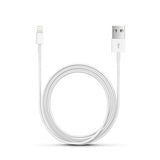 Cablu Date Flippy, compatibil cu iPhone, 2A, 1 m, WUW-X83, Blister, Alb - vivimall.ro