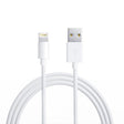 Cablu Date Compatibil iPhone 1 m Bulk, Alb - vivimall.ro