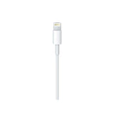 Cablu de date si de incarcare Apple, USB Tip-C-Lightning, 1 metru, Flippy, Alb - vivimall.ro