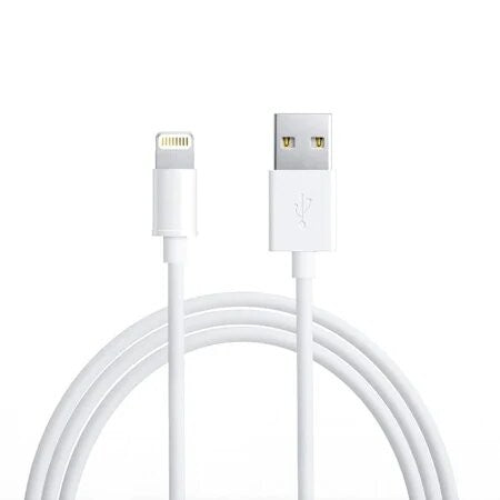 Cablu de date / Incarcare lungime 3 m, Vivimall compatibil Apple iPhone 5, 5C, 5S, 6, 6 Plus, 6S, 6S Plus, SE, 7, 7 Plus, 8, 8 Plus, X, XS, XS MAX, 11, 11PRO, 11 PRO MAX, seria iPhone 12, iPhone 13, iPhone 14, Alb - vivimall.ro