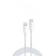 Cablu De Date USB Type-C la iPhone Vivimall WUW-X181 20W 1 m, Alb - vivimall.ro