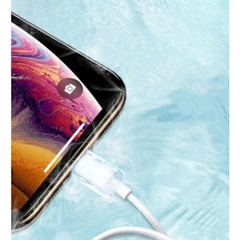 Cablu De Date USB Type-C la iPhone Flippy WUW-X181 20W 1 m, Alb - vivimall.ro