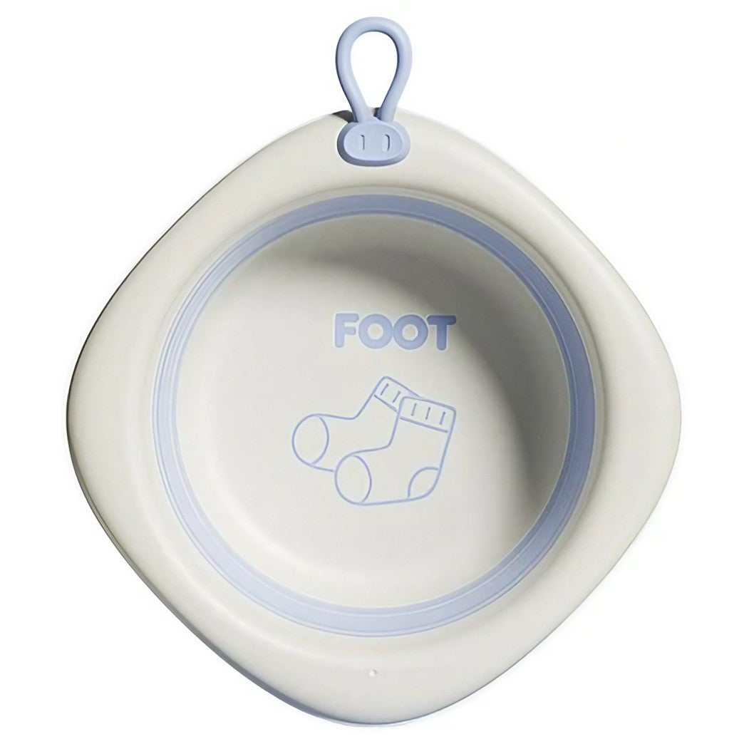 Cada Pliabila pentru Baie pentru Copii, Vivimall, Cadita pentru Bebelusi, Model Romb pentru Picioare, Mov, 31.5x31.5x3.5 cm, 3L - vivimall.ro