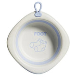 Cada Pliabila pentru Baie pentru Copii, Vivimall, Cadita pentru Bebelusi, Model Romb pentru Picioare, Mov, 31.5x31.5x3.5 cm, 3L - vivimall.ro