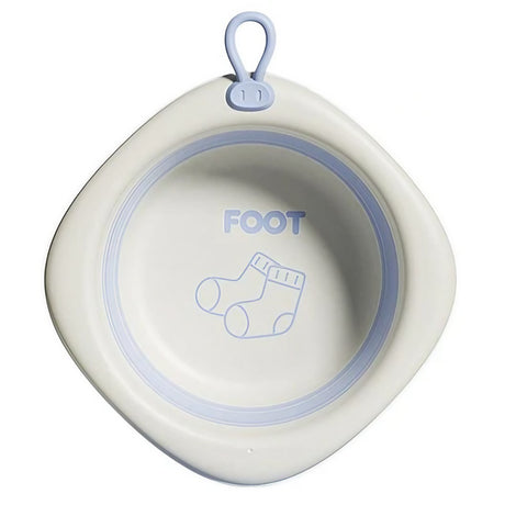 Cada Pliabila pentru Baie pentru Copii, Vivimall, Cadita pentru Bebelusi, Model Romb pentru Picioare, Mov, 31.5x31.5x3.5 cm, 3L - vivimall.ro