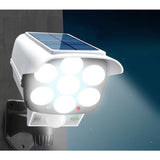 Camera De Supraveghere Falsa, Incarcare Solara, 77 Led-Uri, Senzor De Miscare - vivimall.ro