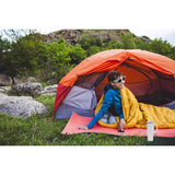 Cana Termos din Plastic, pentru Bauturi Calde si Reci, cu Maner, 9.9x9.9x27 cm, Alb - vivimall.ro