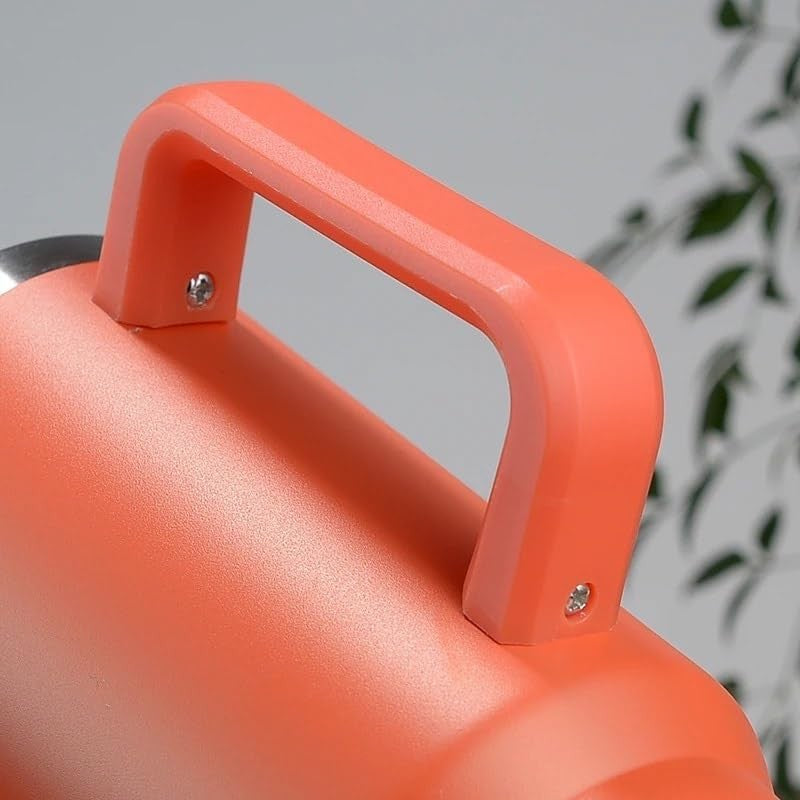 Cană termos plastic cu mâner pentru băuturi calde și reci | ThermoCup - vivimall.ro