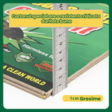 Capcana Autoadeziva pentru Soareci, Vivimall, Placa Autoadeziva pentru Rozatoare cu Efect Puternic de Imobilizare, Capcana cu Lipici, pentru Uz Casnic, 19 x 13 xm Verde/Galben