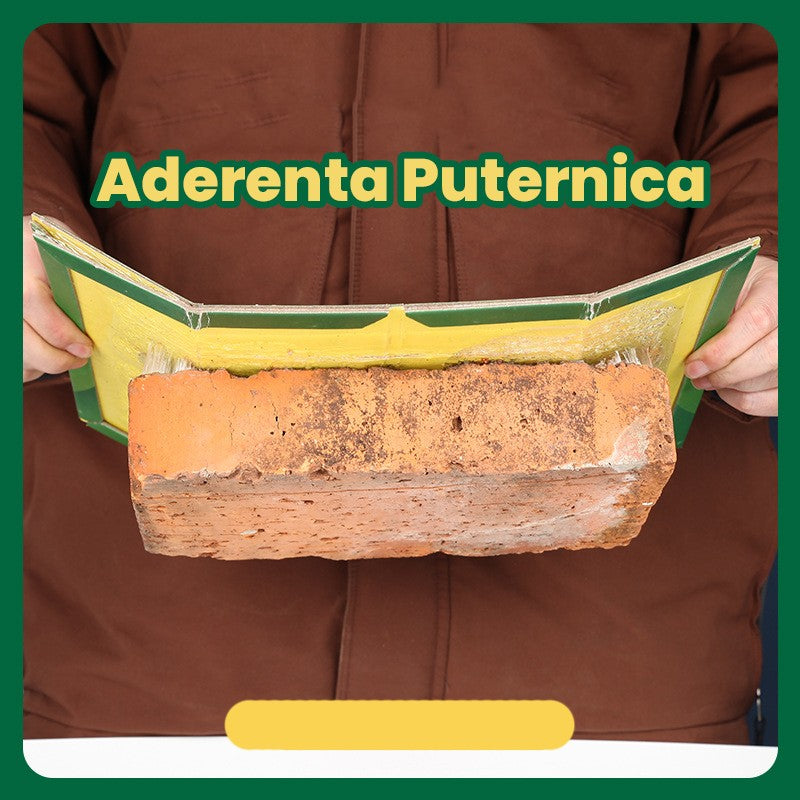 Capcana Autoadeziva pentru Soareci, Vivimall, Placa Autoadeziva pentru Rozatoare cu Efect Puternic de Imobilizare, Capcana cu Lipici, pentru Uz Casnic, 21 x 15 xm Verde/Galben