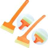 Racleta pentru Masina, Vivimall, pentru Deszapezire, din ABS, 29 x 10 cm, Portocaliu - vivimall.ro